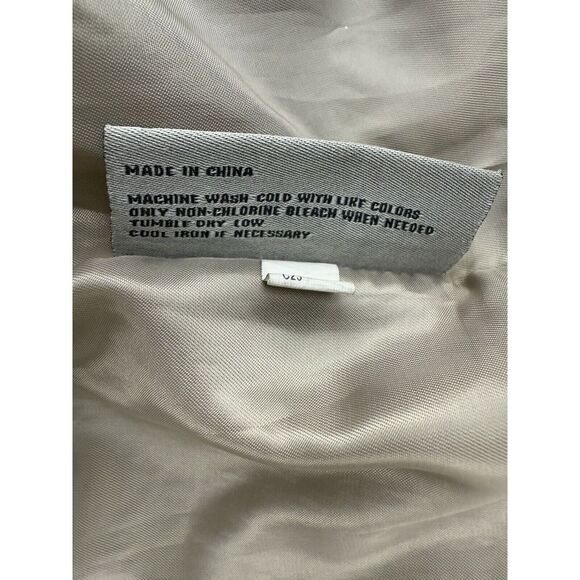 BKE‎ Men's Hudson Jacket Large Slim Fit Washed Gray Motorcycle Full Zip - Picture 9 of 13